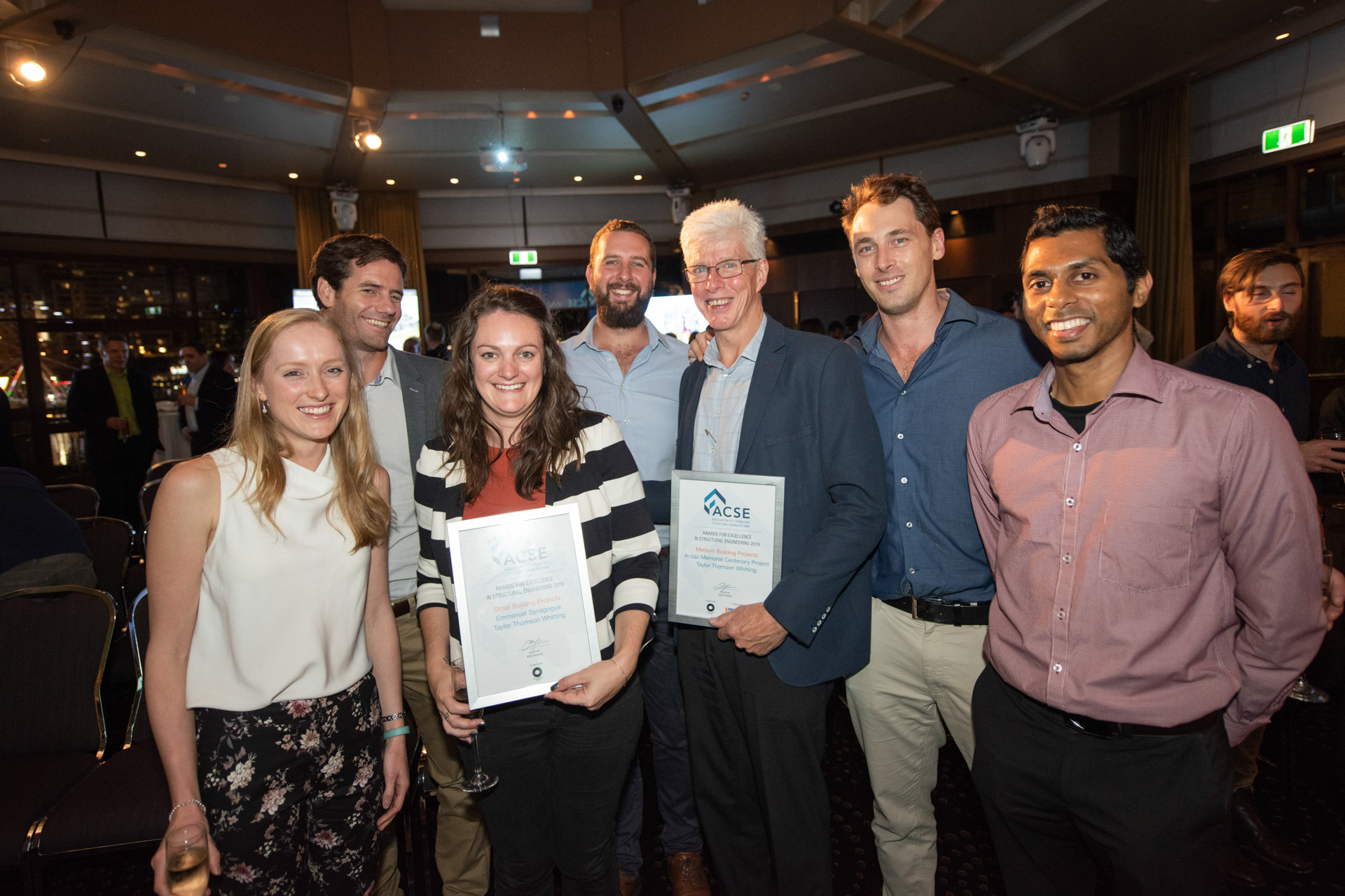 TTW projects recognised at the ACSE Awards