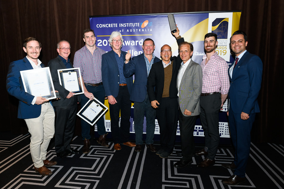 TTW wins the Kevin Cavanagh Concrete Institute Award