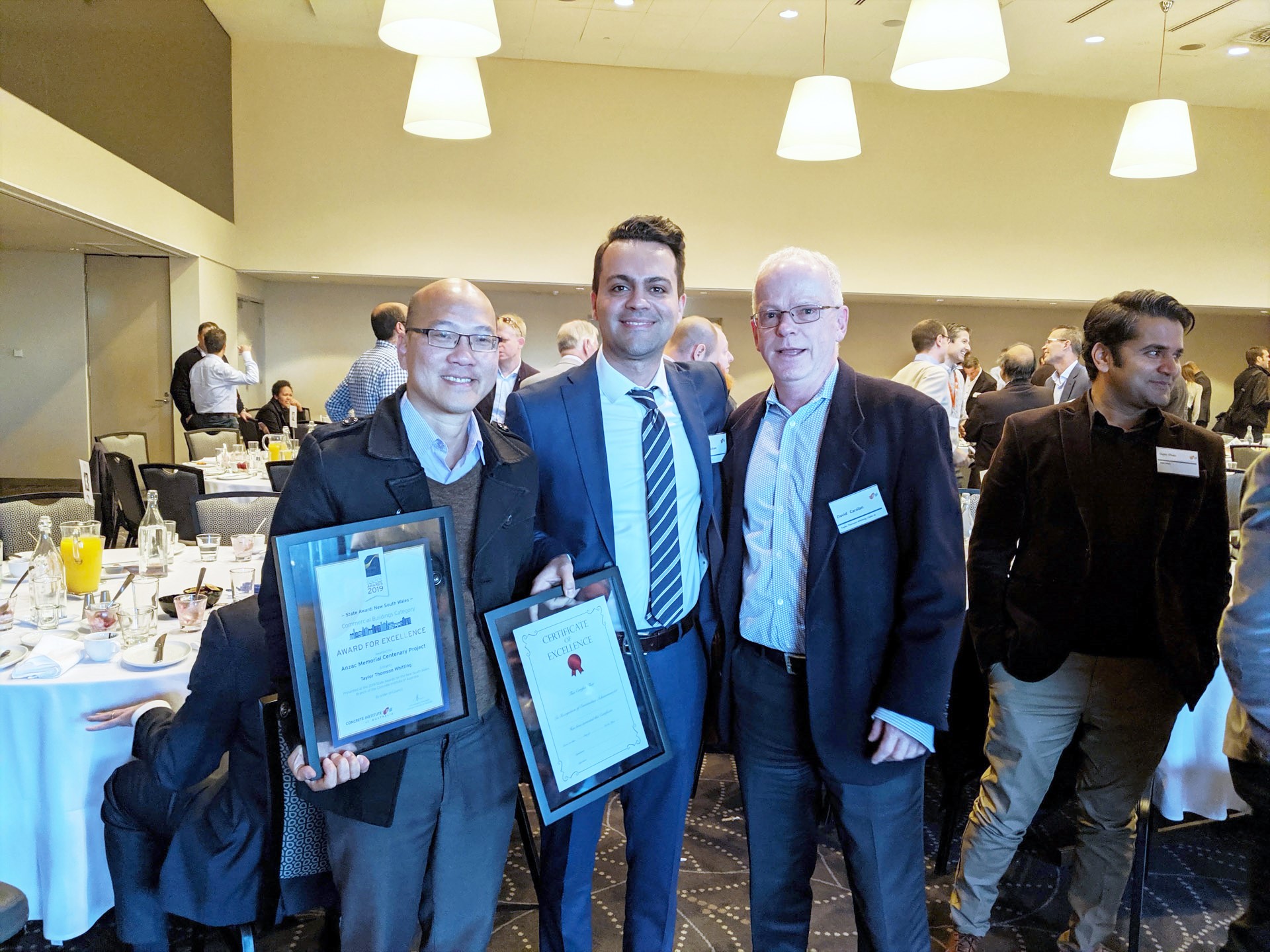 NSW & National Concrete Institute Awards Wins.